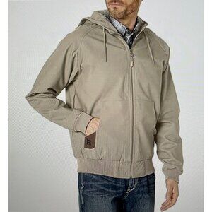 Wrangler Mens Work Horse Jacket L Water-Repellent Thermal Lining Lightweight